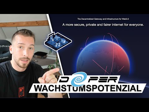 Deeper Network (DPR) 🔍 Kryptos verdienen mit USECASE | Web 3.0, Mining, Staking