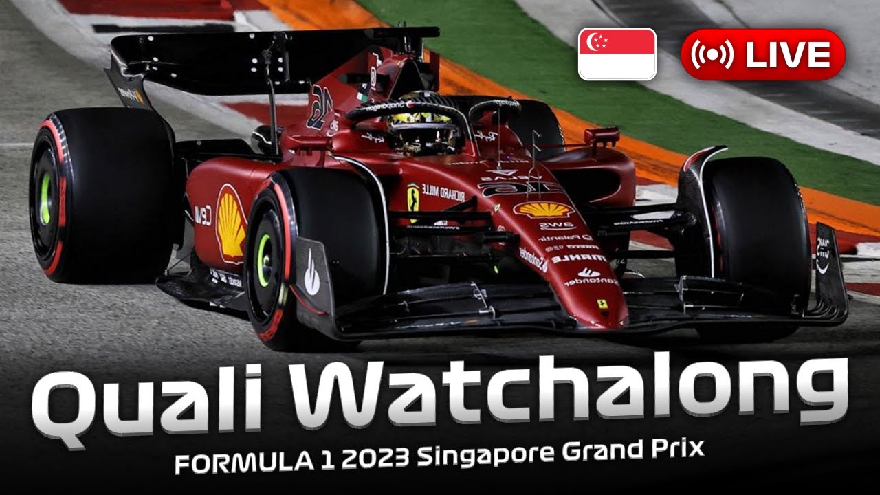 LIVE FORMULA 1 Singapore Grand Prix 2023 - QUALIFYING Watchalong Live Timing