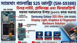 Samsung S25 Ultra (SM-S938B) Display Light & Display,Fingerprint Not Working? Hardware Solution!