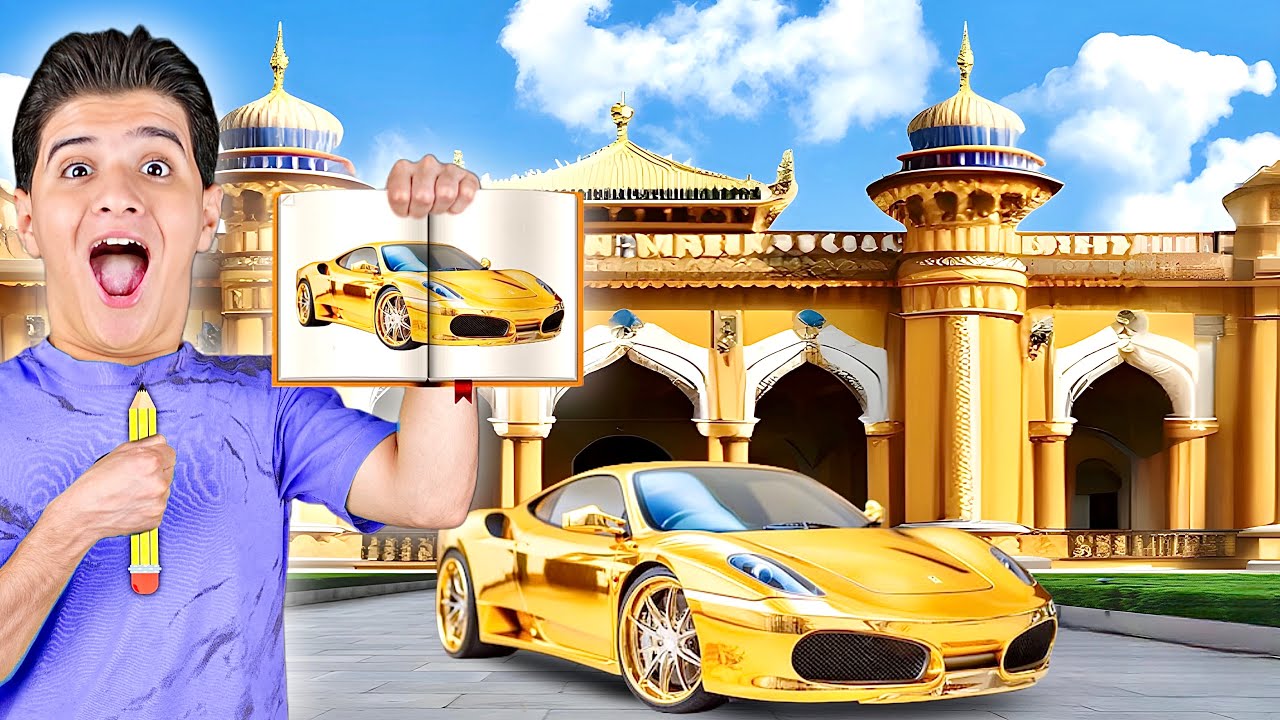 اي حاجه بيكتبها في مذكراته بتتحقق 😱 ( الكراس السحري ) ✨❗️