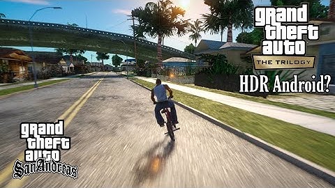 GTA SA Android - The Definitive Edition Data V2.0 Modpack Update | GTA Trilogy HDR Graphics Android