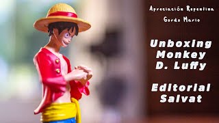 ¡Unboxing Luffy de One Piece Editorial Salvat/Pruni Perú ► Apreciación Repentina - Gordo Mario