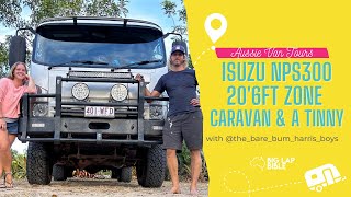 Isuzu NPS300 Truck & Zone RV 20'6FT Caravan Tour with a Tinny On Board for the Big Lap! by Big Lap Bible 18,026 views 11 months ago 47 minutes