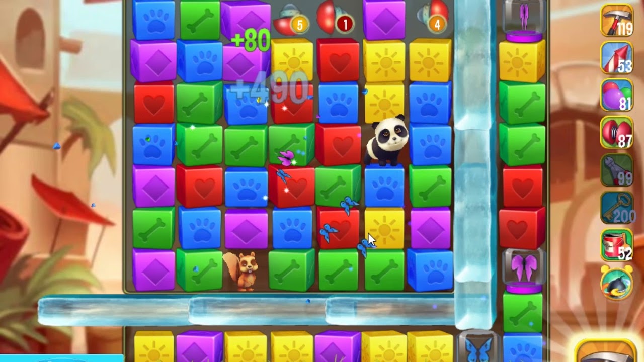 Pet Rescue Saga level 2912 no boosters ►TOBIAS DEAMON◄