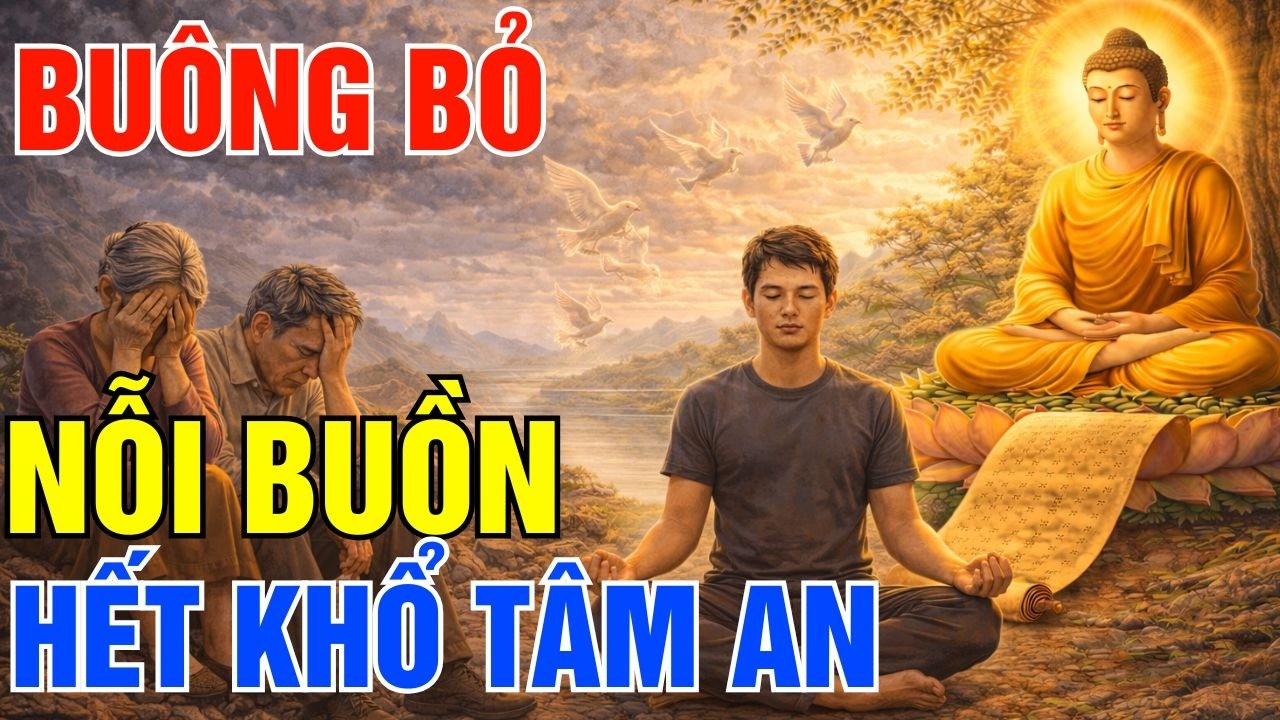 Buông Bỏ Để Tâm An - Lời Phật Dạy Sâu Sắc Giúp Giải Thoát Nỗi Mệt Mỏi Cuộc Đời! | Bình An Phật Pháp