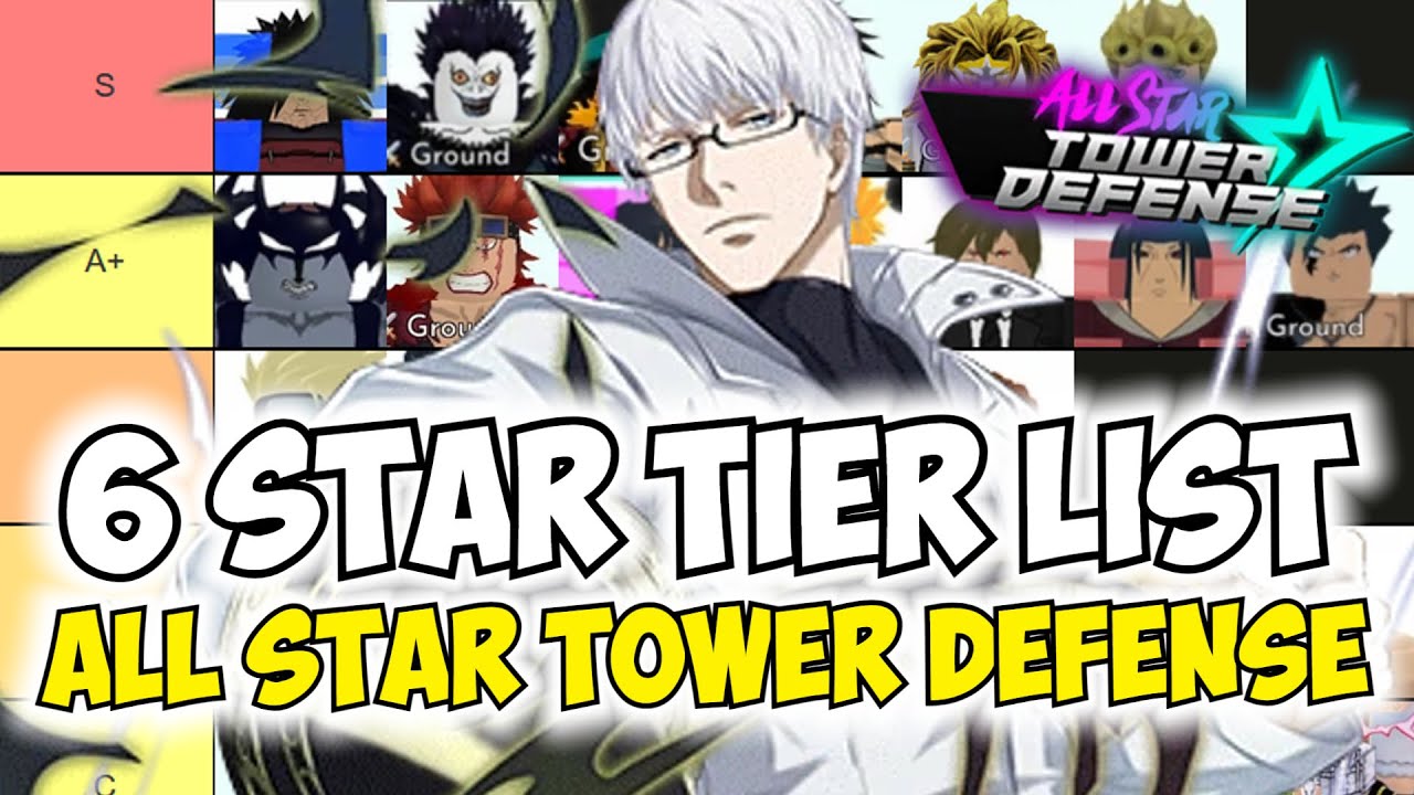 FINALLY !! DSTD 6 STAR ONLY TIER LIST!!  Demon Slayer Tower Defense  Simulator ROBLOX 