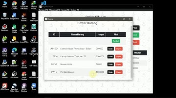DEMO Aplikasi Desktop CRUD MySQL Pinjaman Kuliah Menggunakan Electron dan Node.js