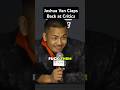 UFC 323 Champion Joshua Van Claps Back at Critics #shorts #viral #ufc #ufc323 #joshuavan #edit