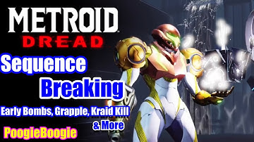 Metroid Dread | Sequence Break | Early Flash Dash, Grapple, Bombs, Kraid