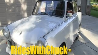 We go for a ride in a 1967 Trabant!!! A rare car in the USA   Trabi