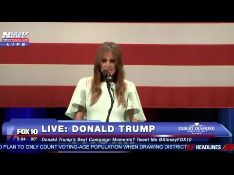 FNN: FULL Melania and Donald Trump WI Rally - Enters to House of Pain