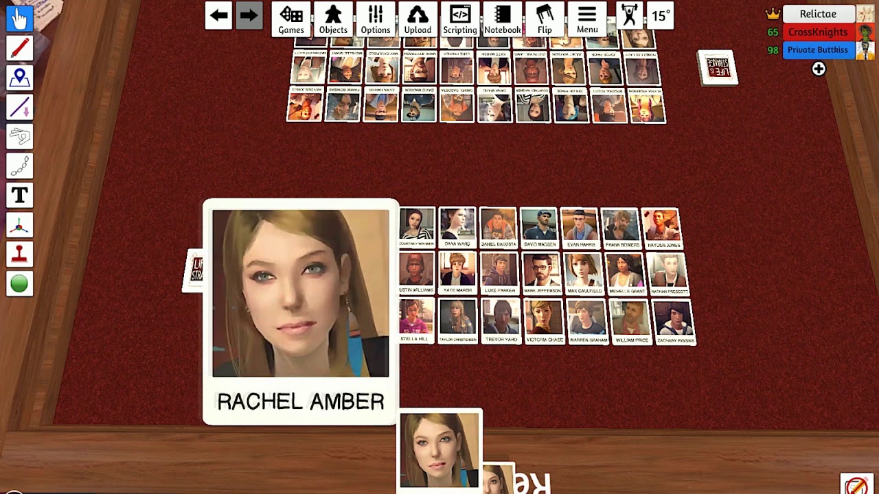 Tabletop Simulator Guess Who? (Life is Strange Edition) w