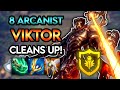 8 ARCANIST VIKTOR CLEANS UP IN THE LATE GAME! - Set 6 TFT