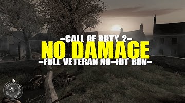 Call of Duty 2: Full Veteran No Damage Playthrough (No Commentary)