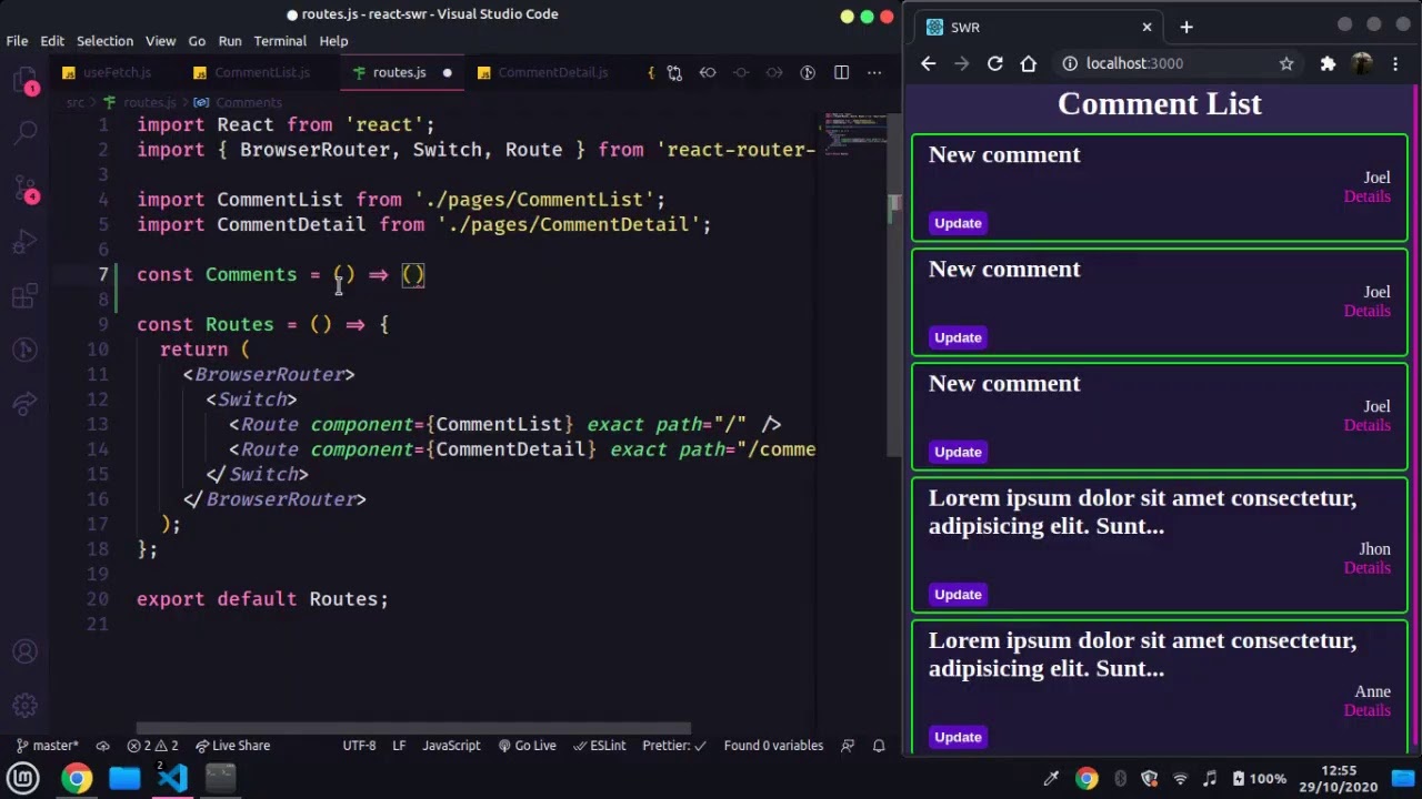 Brown Bag CM42: Stale While Revalidate com React - Lucas Veira - YouTube