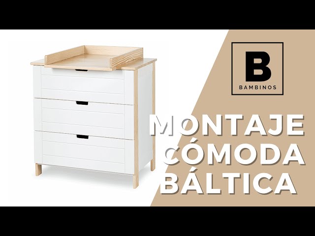 MONTAJE CÓMODA BÁLTICA, Montaje mueble cambiador