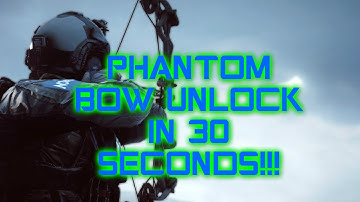 Unlock Phantom Bow in 30 Seconds | Poison Tip Arrowheads | Battlefield 4