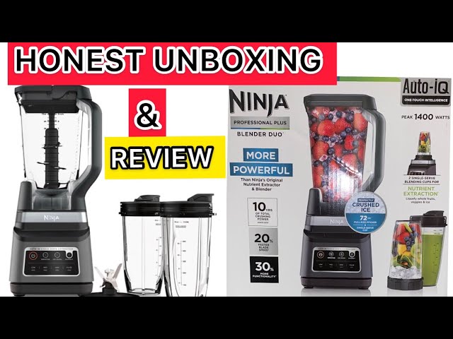 Ninja Professional Plus Blender with Auto-iQ Review 