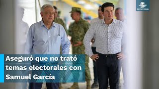 Luis Donaldo Colosio y Samuel García podrían competirle a Morena en 2024, afirma AMLO