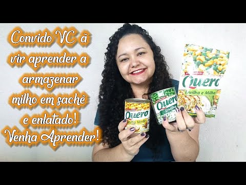 Vídeo: Por quanto tempo você pode armazenar produtos enlatados?