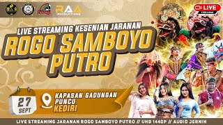 Live Rogo Samboyo Putro Kapasan Puncu Kediri Ft Pelangi Audio