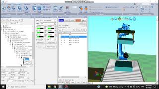 Motosim Palletizing Demonstration Part 2