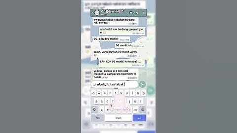 POV TEBAK-TEBAKAN 90+6=? || pov whatsmock fake chat || #whatsmock #aliacans #fyp #soft