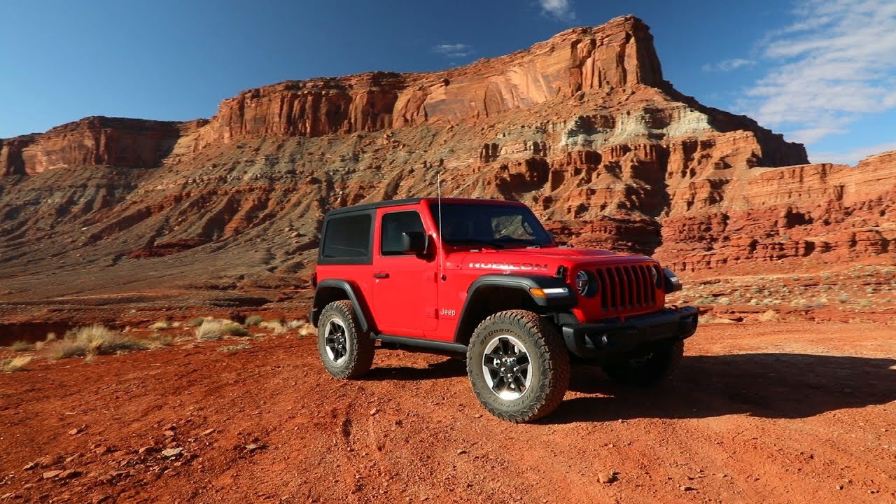 2018 Jeep® Wrangler Rubicon Off-road Footage from Moab - YouTube