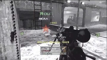 Most Creative MW2 Trickshot Game Winning Kill Sub Base
