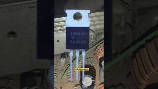 Medición de MOSFET: 40n03p (fuente ATX) #datasheet #medicion #electronica #reciclaje #multimetro