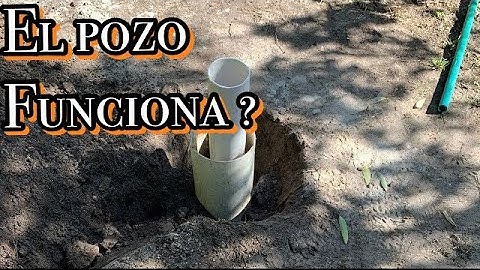 Como saber si un pozo de agua funciona
