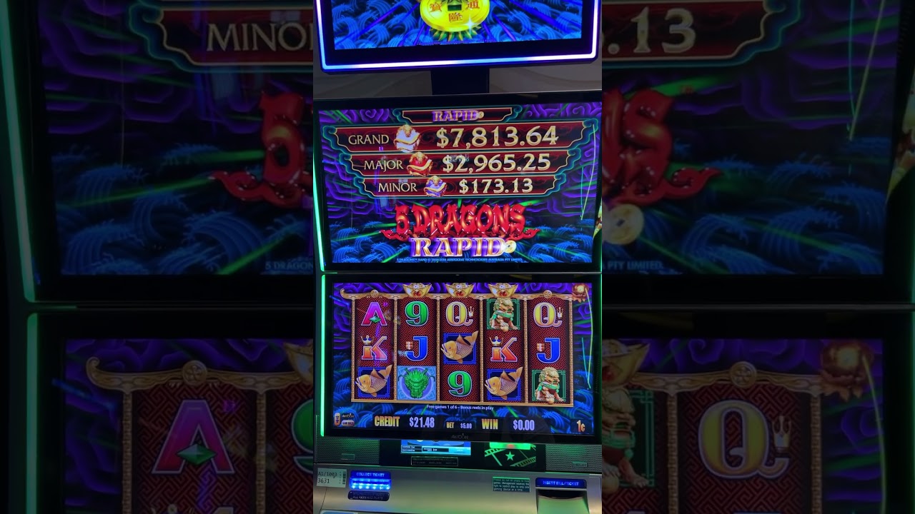 5 dragons Rapid 🐉 slots 