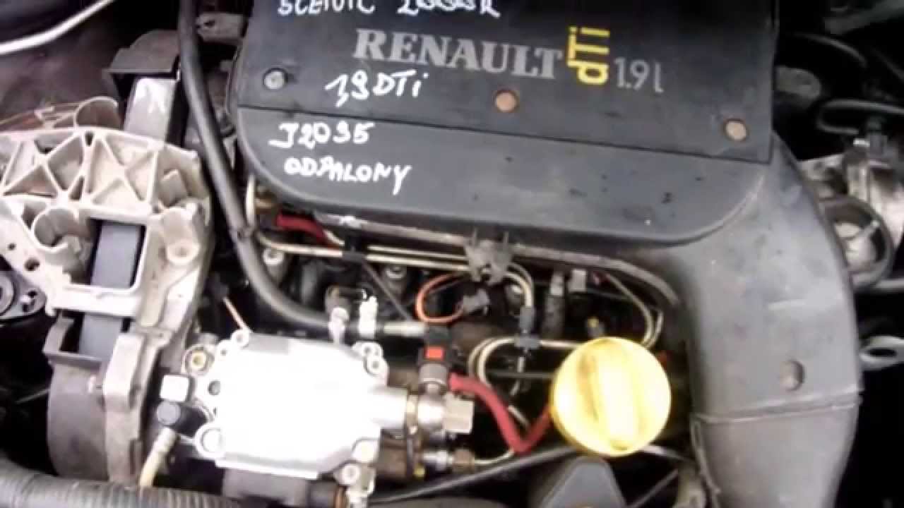 Silnik RENAULT SCENIC 1.9 DTI 170 000 km YouTube