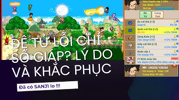 HƯỚNG DẪN UP ĐỆ TỬ KHÔNG BỊ LỖI CHỈ SỐ!! | NGỌC RỒNG ONLINE