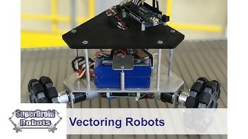 Programmable Vectoring Robots with Arduino by SuperDroid Robots