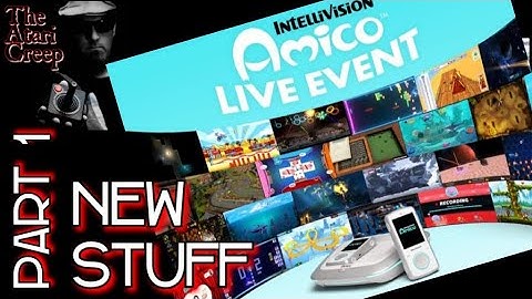 Intellivision Amico 10/10 event PART 1, Game updates and new info | The Atari Creep
