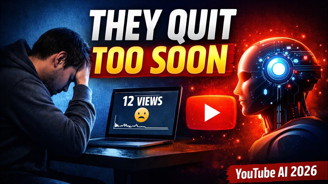 Why do small creators quit too early In 2026 AI explain 