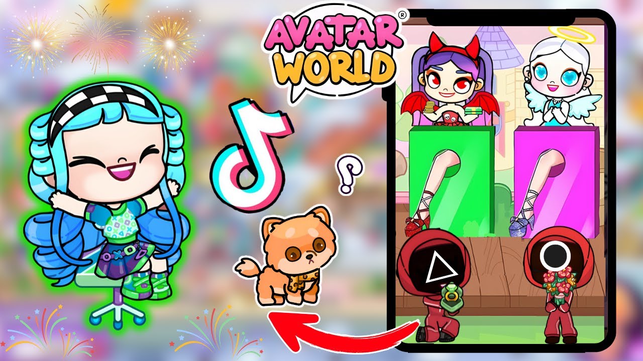 SHOCKING TRUTH EXPOSED😨Avatar World Shorts P.47 TikTok (The characters