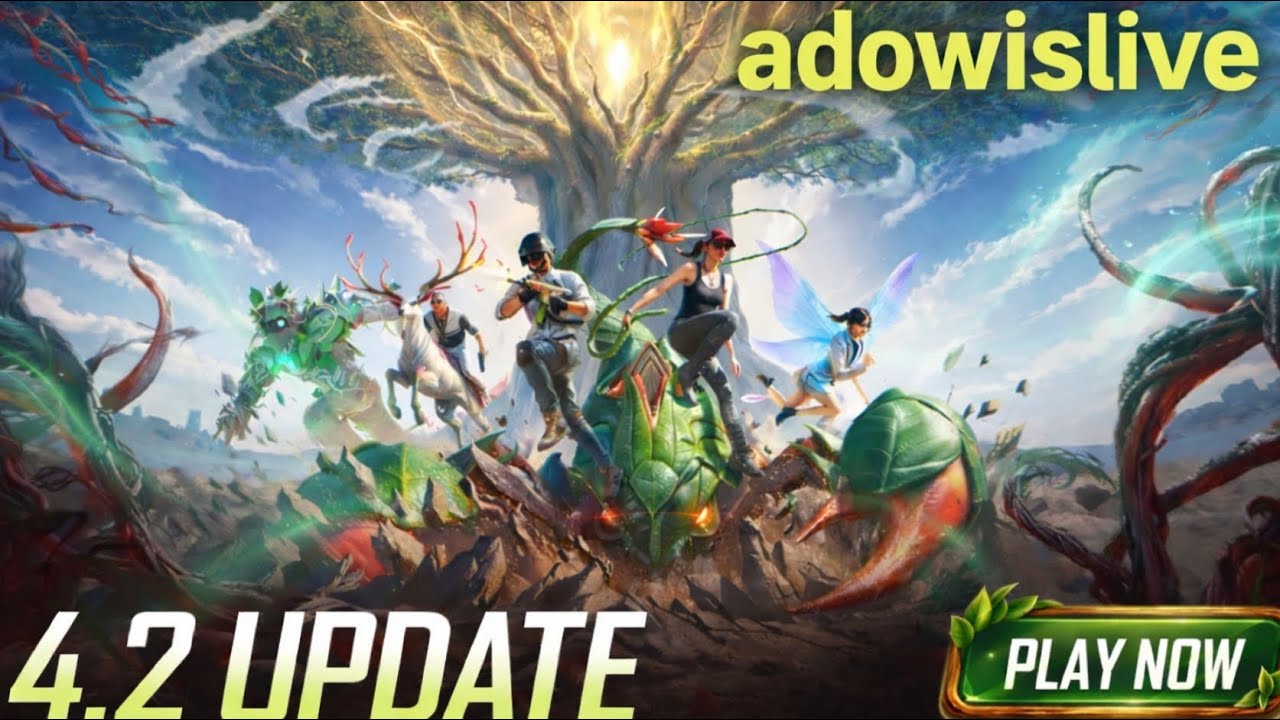 BGMI 4.2 LIVE 🔥 New Update | Non-Stop Action | ADOWISLIVE