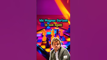 Magnus Carlsen hóa đồng đoàn, không nhìn thấy nước mate in 2 #chess #covua #covualogic