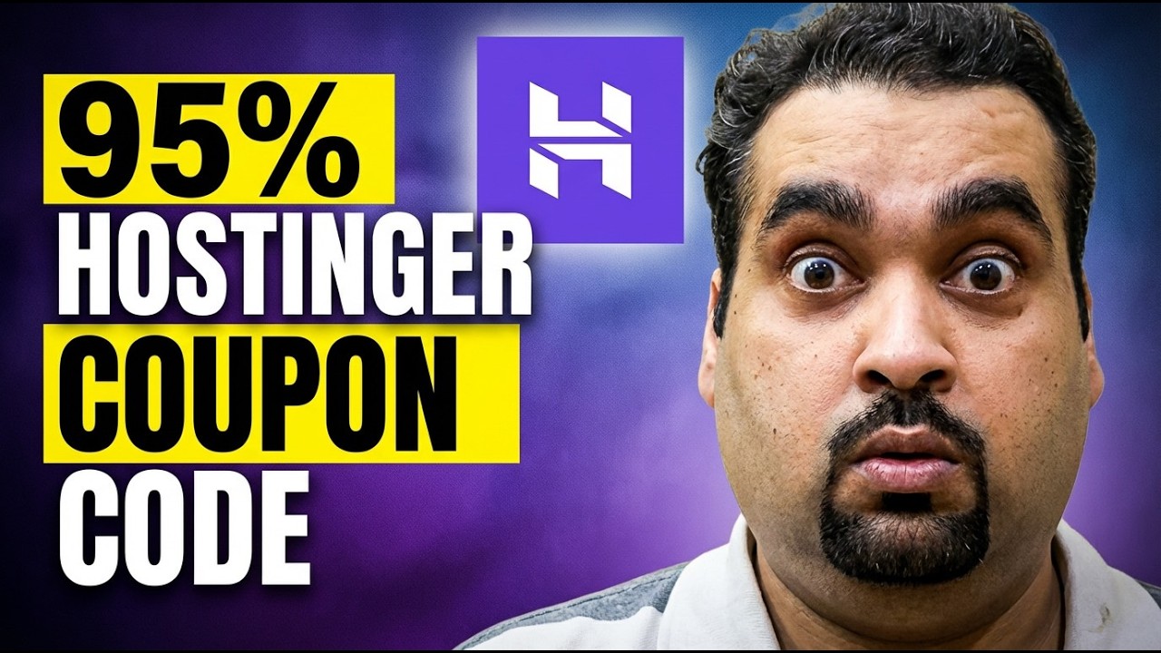 Hostinger Coupon Code 2026 | How to Get Up to 95% Off + Free Domain