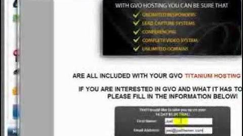 GVO Lead Capture Page