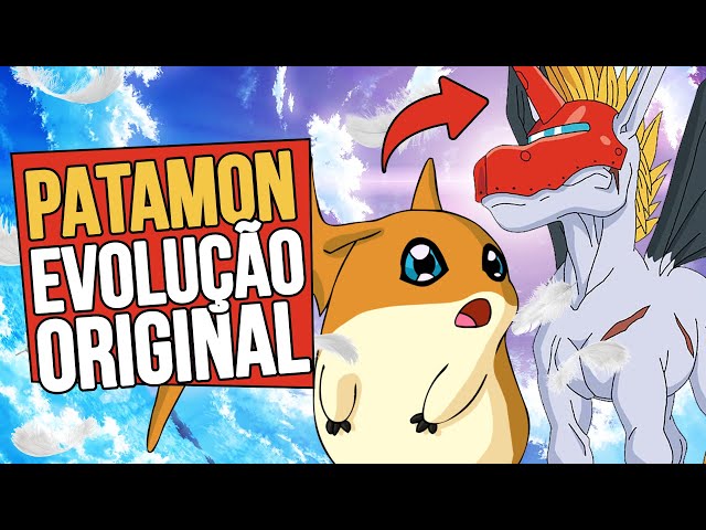 LINHA EVOLUTIVA DO PATAMON EM 30 SEGUNDOS. #digimon #pokemon #anime #a