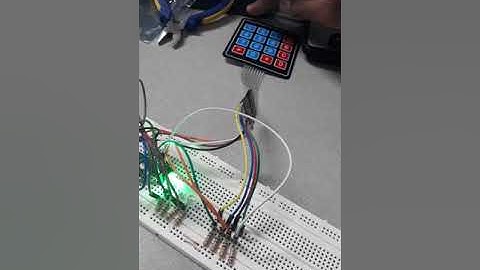 Keypad() Teclado matricial 4x4 Microcontrollers