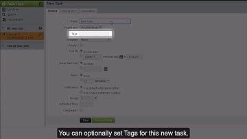 How to create tasks in Horde?