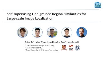 [ECCV20 (Spotlight) brief] Self-supervising Fine-grained Region Similarities for  Image Localization