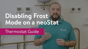 Disabling Frost Mode on a neoStat