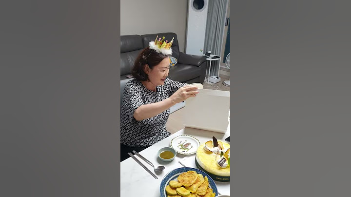 돈총으로 엄마 생일 선물로 줬더니.....
