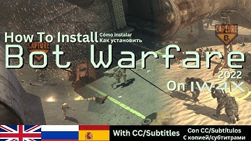 How to install bot warfare mod for IW4X (Read Description & Pinned Comment)