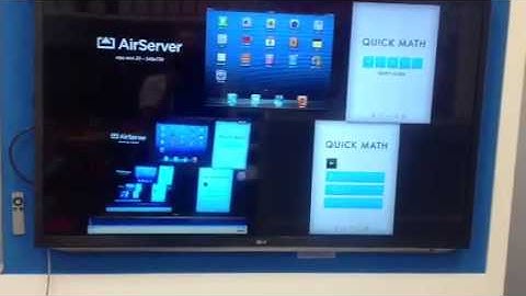MacBook mirroring while using airserver